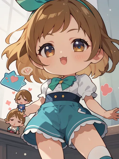 score_9, score_8_up, score_7_up, score_6_up, score_5_up, score_4_up, anime,nsfw, uncensored,( chibi:1.5),anime girl,Correct Anatomy,young ,short,small,skinny,girl,1980's anime style,Curved waist,Pretty Cure Style,glitter,