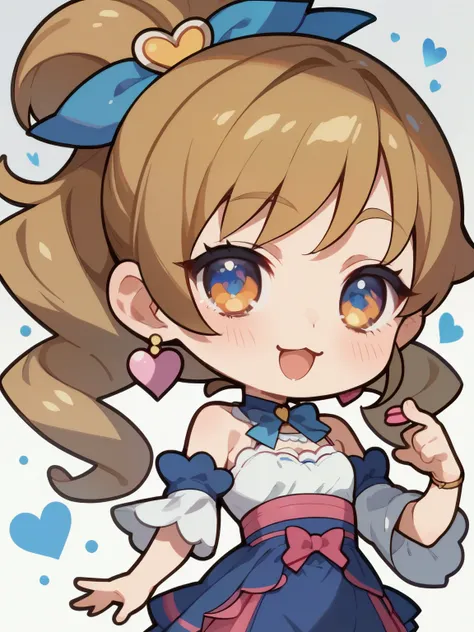 score_9, score_8_up, score_7_up, score_6_up, score_5_up, score_4_up, anime,nsfw, uncensored,( chibi:1.5),anime girl,Correct Anatomy,young ,short,small,skinny,girl,1980's anime style,Curved waist,Pretty Cure Style,glitter,Heart Particles,
