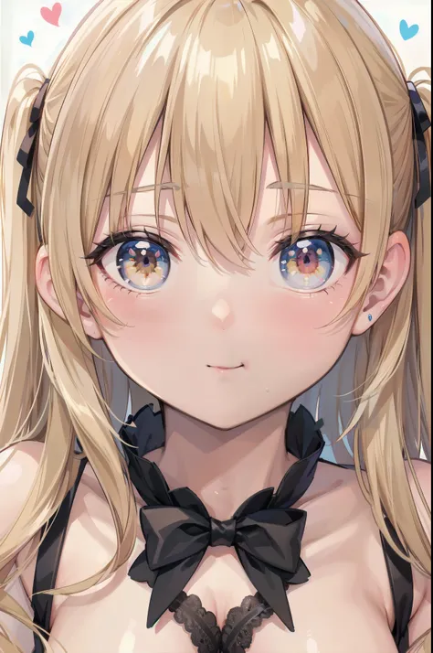 2 girls, eyecatch, notext, amazing quality, best quality, very aesthetic, absurdres, digital illustration, anime style,
(不思議の国のアリス:1.5), (panties:1.0), (ヘアバンド:1.2), (金髪碧眼:1.2),
BREAK
(face close-up:1.3), (NSFW:1.0), (flat chest:0.9), (青空:1.2),