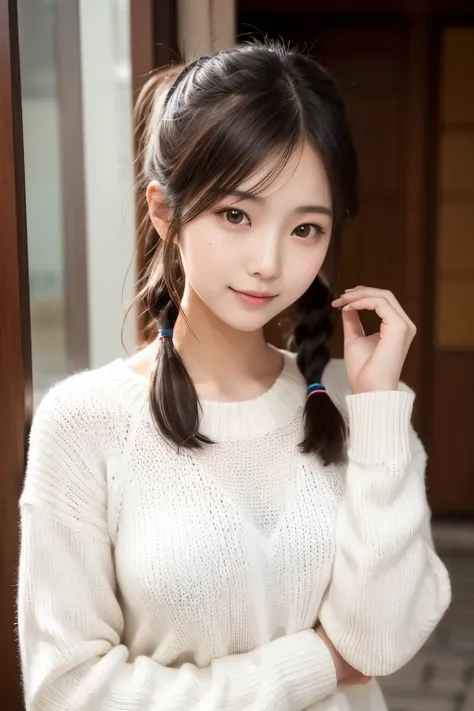 araffed asian woman in a white sweater posing for a picture, gorgeous young korean woman, beautiful young korean woman, gorgeous chinese model, beautiful south korean woman, cute young woman, beautiful asian girl, a cute young woman, young cute wan asian f...