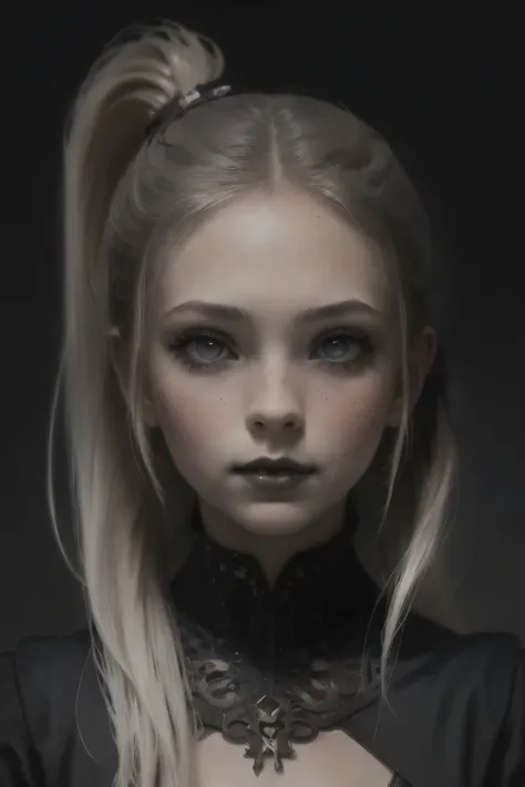 ((best quality)), ((masterpiece)), (detailed), (((mastepiece, of the highest quality, super detailed))), perfect face score_9, score_8_up, score_7_up, score_6_up, face focus, sepia style victorian era photographic portrait of a (military witch), (occultic ...
