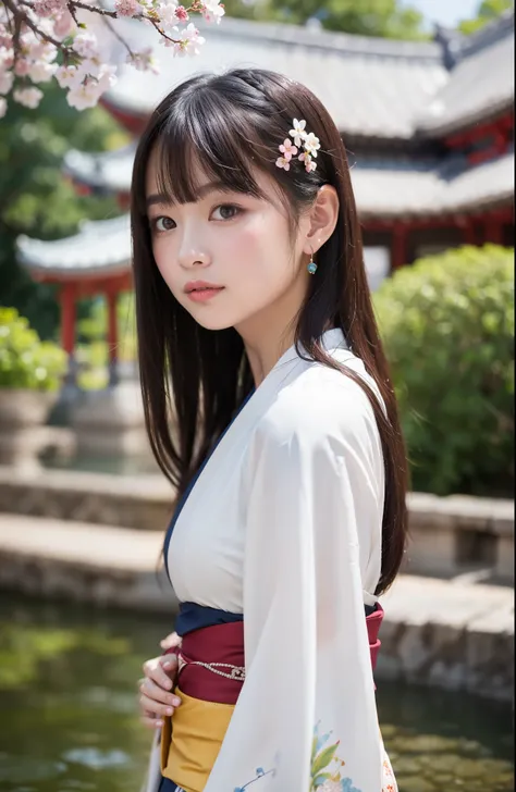 (8k, RAW photo, best quality, masterpiece:1.2), High detail RAW color photo, professional photograph, (realistic, photo realistic:1.37), (best quality:1.2), cinematic light, (finerly detailed face:1.2), (masterpiece:1.5), 1girl, solo, upper body, waist, bl...