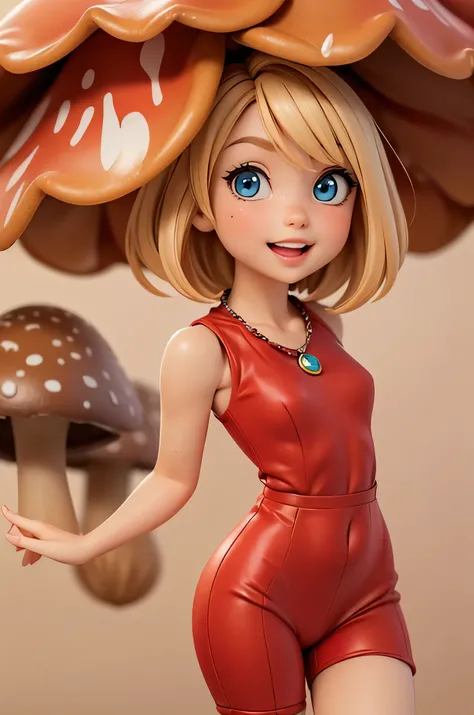 (((((Very tiny cute hyperrealistic girl))))), ((())), ((((red cap)))), (((round face))), ((((blond hair)))), (((blue eyes))), (((very tiny breast))), (((((very tiny body:1.9))))), (((medium hair))), ((((relm arrowny:1.6)))), (((open mouth))), (((cute big l...