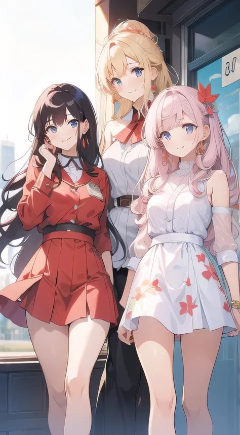 3 heroines　