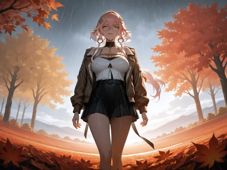 (NSFW:1.1), A Realistic image, extremely sharp focus, crisp details, high resolution, low light, cinematic, fashion photography, 4K, 8K. (correct anatomy and detailed hand). A wide angle shot, side view, a detailed, high quality rendering of changli-wuwa. ...