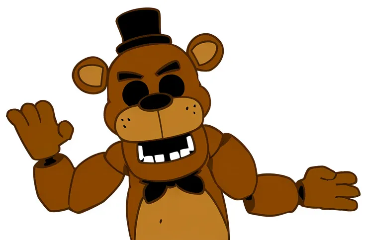  An animatronic scary bear (FREDDY FAZBEAR FROM FNAF )