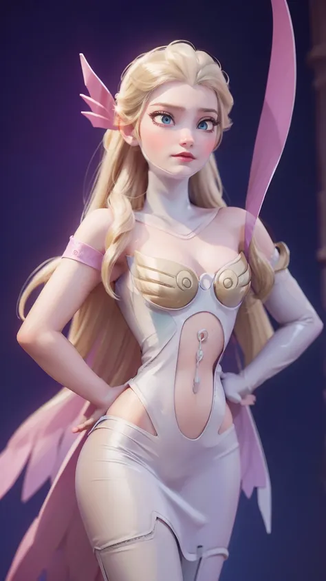Young Elsa is very hot. busty. cutout. production.. 💗 💕 💮. 