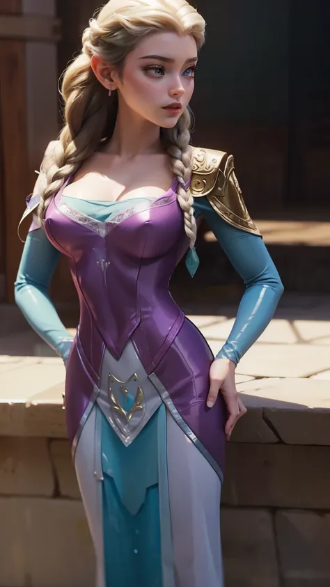 Young Elsa is very hot. busty. cutout. production.. 💗 💕 💮. 