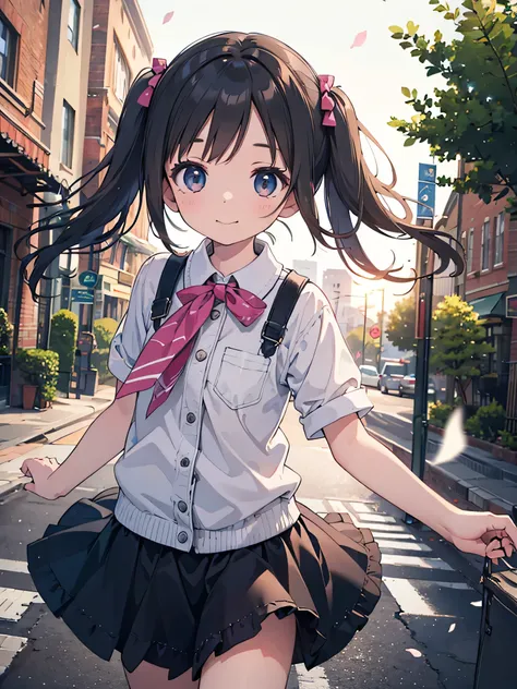 Official Art, wallpaper, very detailed, (((very detailedな目と顔))), Real Portrait, (top quality, masterpiece, high definition), (high definitionスキン: 1.2), 8K ultra HD info show, backlight, blurry background, big smile, One person girl, beautiful woman highlig...