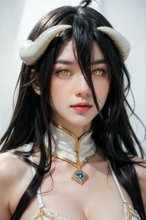 (RAW photo:1.2), ((photorealistic:1.4),(masterpiece:1.3),(best quality:1.4),ultra high res,(detailed facial features),(detailed body features),HDR,8k resolution, 1 girl, blush, long black hair, 8k, ultra high details, perfect nose, cinematic lighting, perf...