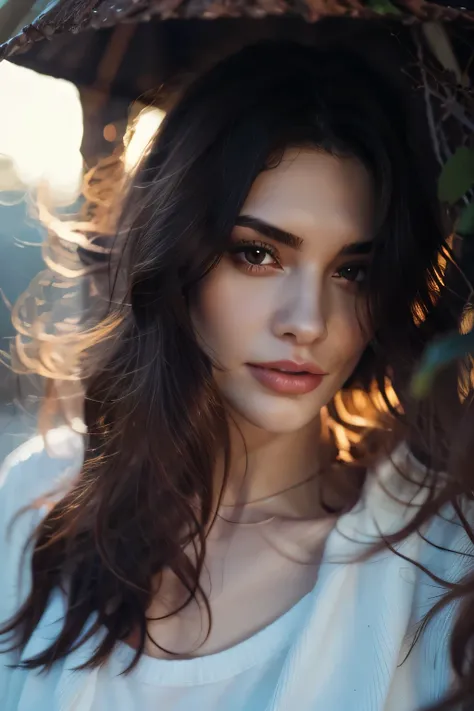 beautiful face portrait