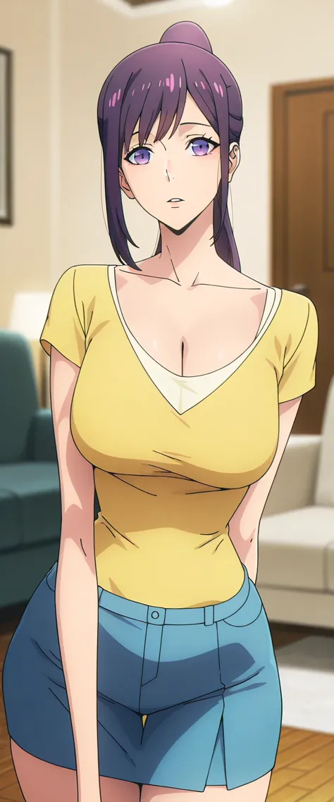 anime screencap, masterpiece, best quality,
masterpiece, Elegant and mature woman,   and hinata    hyuga, voluptuous long hair,  dark brown hair, light brown eyes, tall body,  very skinny body, dynamic lighting, high res, absurdres, house,    and hinata   ...