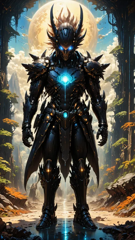 Imagem vertical 9:16 in the 3D futuristic anime style, perfeita para thumbnail de YouTube Shorts. 
main character: Goku (full-body character), reimagined by artificial intelligence. 
He has spiky hair , com efeito, neon in bright blue and green, eyes with ...