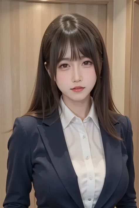 (Disorganized,masterpiece),(BEST LIGHTING FROM ABOVE, Best Shadow, so delicate and beautiful),sf,(1 girl resting),blue eyes, (( hair、short hair)), suits, Standing Picture, 短いhair、Wrinkles in clothing :-2, wooden wall, (female android equipped with a jet:2、...