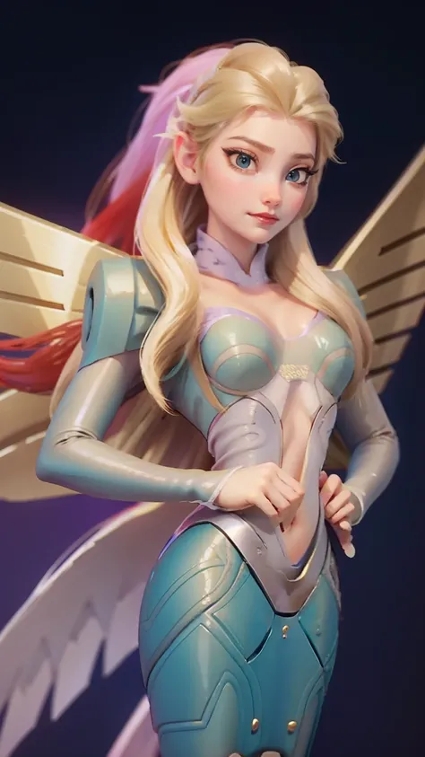 Young Elsa is very hot. busty. cutout. production.. 💗 💕 💮. 
