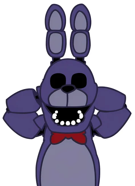 A scary rabbit animatronic (BONNIE DE FNAF)