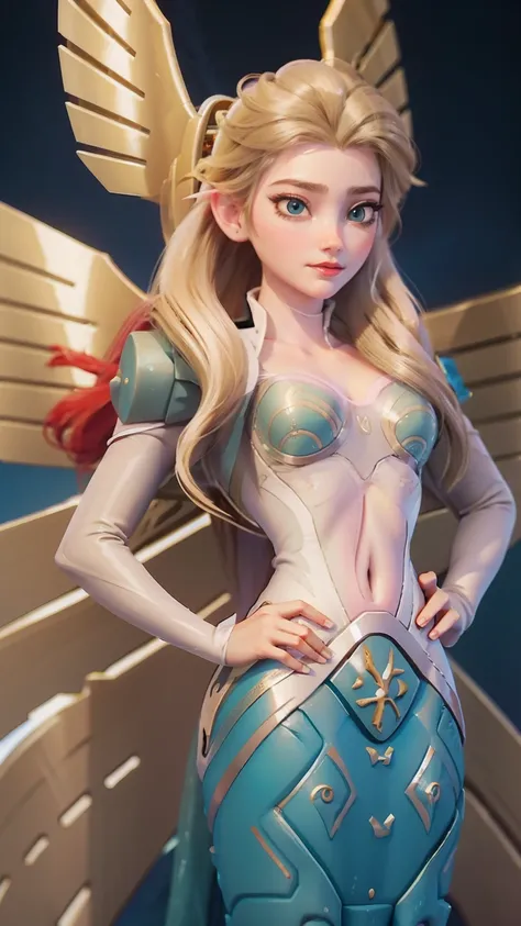 Young Elsa is very hot. busty. cutout. production.. 💗 💕 💮. 
