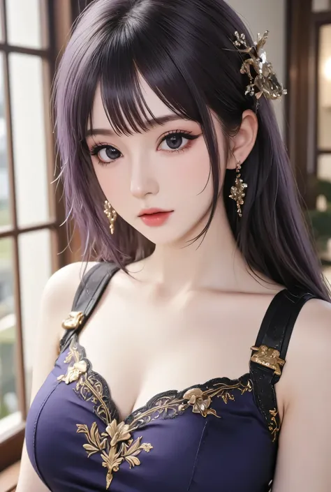 (( korean Mix )) , I have a strong gaze、
(( Highest Quality)), (( Complicated Details )), 1 girl on break day, (( F cup )), beautifully detailed e...