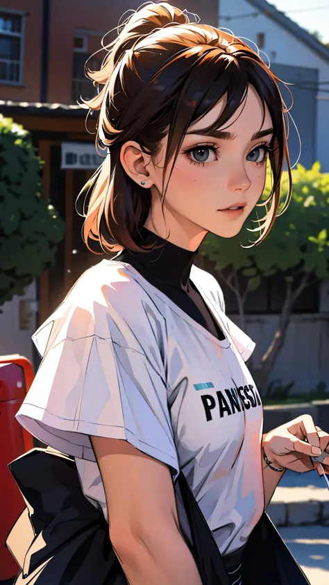 Looking side