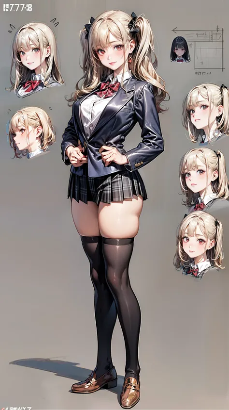 girl, alone, whole body, From head to toe, Are standing, (Huge_chest:1.3),

Character design sheet, Character Reference Sheet, 設計図のSchematic, Drafting, Blueprint, Schematic,
((Character design sheet:1.7, Character Reference Sheet:1.7,)),(realistic, photore...