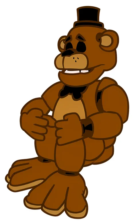  An animatronic scary bear (FREDDY FAZBEAR FROM FNAF )