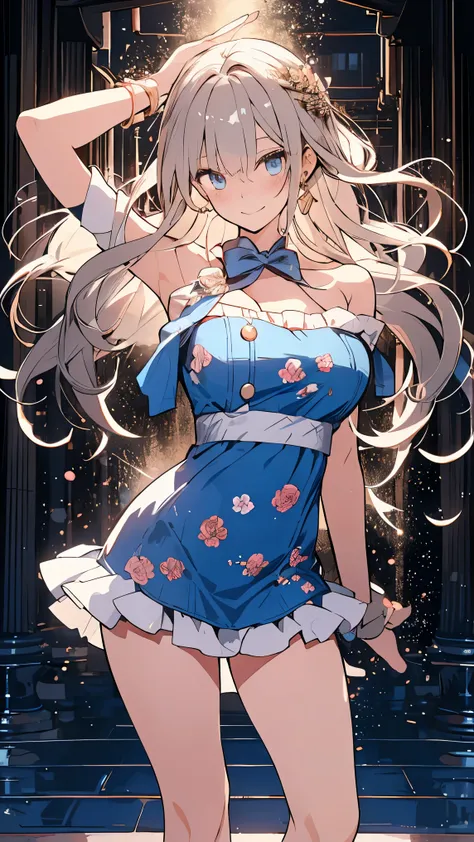 (((masterpiece))),(((Super Details))),(((In 8K))),(((Best Composition))),(((rim lighting, Fiery Effects ,deep shadow))),solo),beautiful fingers,Exquisite finger depiction,(Detailed Hair Features:1.7),(dynamic and sexy curved poses with ultra-detailed luste...
