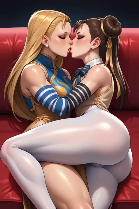 M3GAN from Megan movie, Blonde girl, curvy hips, under clothes, blonde hair, long hair, sexy body, huge ass,  Body, girl, white girl, Long  hair girl, young girl, young girl, bedroom background , hand on head, little, girl, M3GAN sucks cock, M3GAN from M3G...