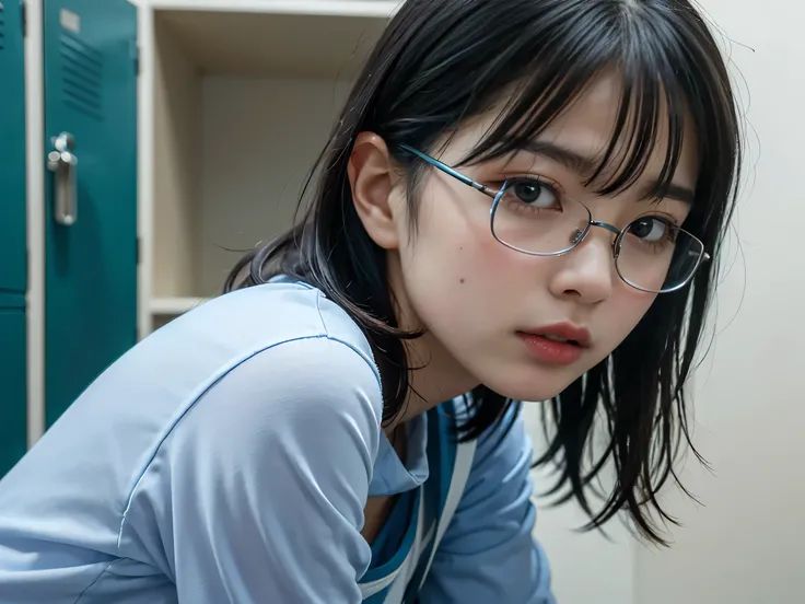  Japanese body type、short height,1 girl on break day,Japanese,21 years old,very detailed beautiful girl、 beautiful Japanese high school students from under obreak,
pro、(photo Practical:1.4), (hyper Practical:1.4), (Practical:1.3),

(green hair, Ultra High ...