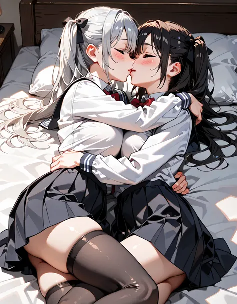 ((ultra-detailed)), (highly detailed CG illustration), (best quality:1.2), ultra-highly detailed, colorful composition, artistic photoshoot, 2 girls, duo focus,cowboy shot, moe anime character, 2 girls, dainty facial structure, baby face, round face, round...
