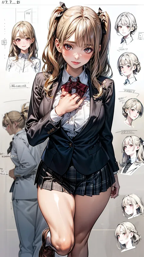girl, alone, whole body, From head to toe, Are standing, (Huge_chest:1.3),
Character design sheet, Character Reference Sheet, 設計図のSchematic, Drafting, Blueprint, Schematic,
((Character design sheet:1.7, Character Reference Sheet:1.7,)),(realistic, photore...