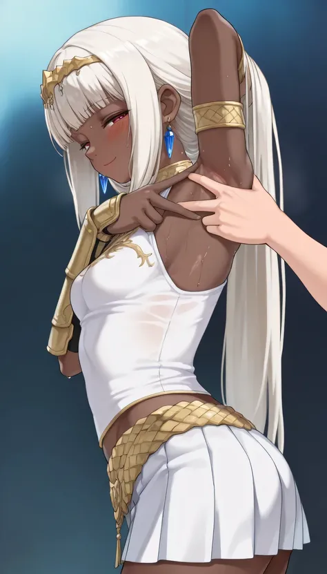 {best quality}, {{masterpiece}}, {high resolution}, Very meticulous girl, alone, sharp focus, {{{{{{{{White background}}}}}}}}, {{{Features{{{1 girl}}}}}}, alone, permanent, faint smile, closure Mouth, Beautiful and delicate eyes, {{{{{sharp focus}}}}}, {{...