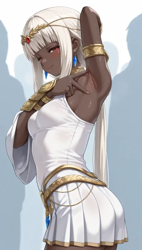 {best quality}, {{masterpiece}}, {high resolution}, Very meticulous girl, alone, sharp focus, {{{{{{{{White background}}}}}}}}, {{{Features{{{1 girl}}}}}}, alone, permanent, faint smile, closure Mouth, Beautiful and delicate eyes, {{{{{sharp focus}}}}}, {{...