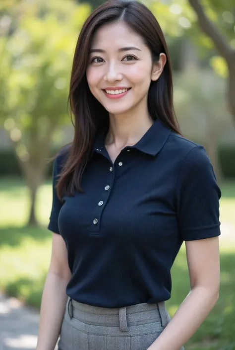 (masterpiece, photorealistic, natural shading:1.4)
(A very beautiful 28-year-old Japanese woman),
(A cute oval-shaped face:1.2),
(A gentle smile with slightly droopy eyes),
(A delicate figure, a voluptuous bust:1.3),
(Straight, medium-length, dark brown ha...