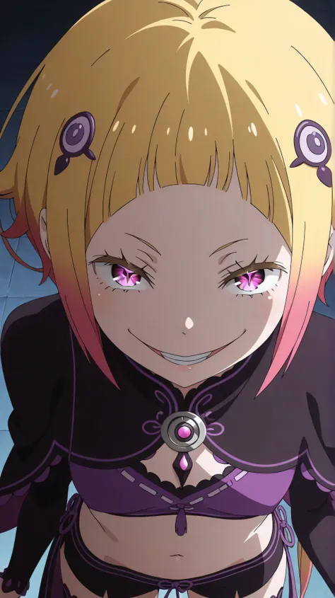 , Capella,re:zero
High quality , best quality , masterpiece, High Resolution , detailed face( LoRA: Capella),anatomically correct, detailed hairstyle( LoRA: Capella),anime Coloring
solo, 1 girl
,multicolored hair,blonde hair,short hair,pink eyes,
, purpl...