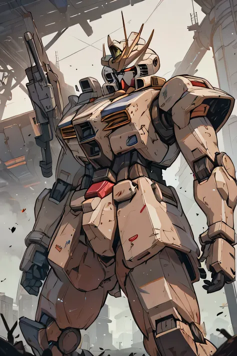 RX-78, Gundam, beam rifle, masterpiece, amazing, dynamic production, extremely detailed, extremely beautiful and fain design extremely beautiful and fain colors, high resolution, Cinematic style, illustration,sci-fi, HD, anime, 8k active, premium detailed,...