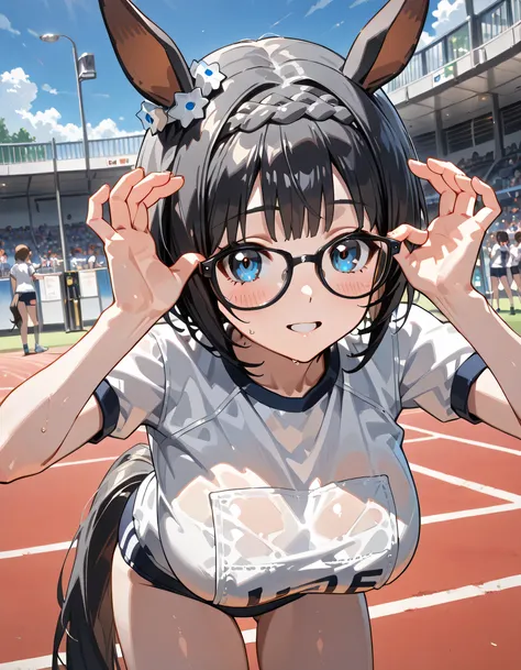 ((ultra-detailed)), (highly detailed CG illustration), (best quality:1.2), ultra-highly detailed, colorful composition, artistic photoshoot, 1girl, solo focus, thigh to top, cowboy shot, moe anime character, girl, dainty facial structure, baby face, round ...