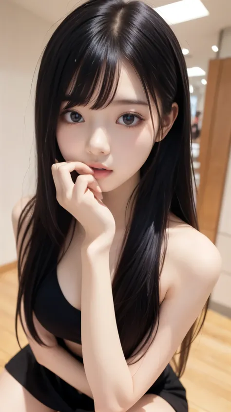 score_9,score_8_up,score_7_up,Super Detailed,absolute resolution, 32K,masterpiece,top quality,Ultra HD quality,slender body line,tight waist,beautiful face and eyes with great attention to detail,beautiful Japanese girl,I will be at your service,dark haire...