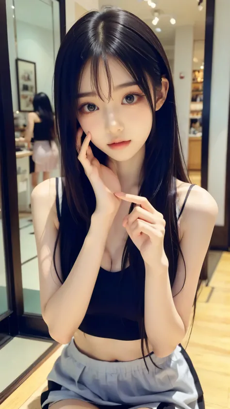 score_9,score_8_up,score_7_up,Super Detailed,absolute resolution, 32K,masterpiece,top quality,Ultra HD quality,slender body line,tight waist,beautiful face and eyes with great attention to detail,beautiful Japanese girl,I will be at your service,dark haire...
