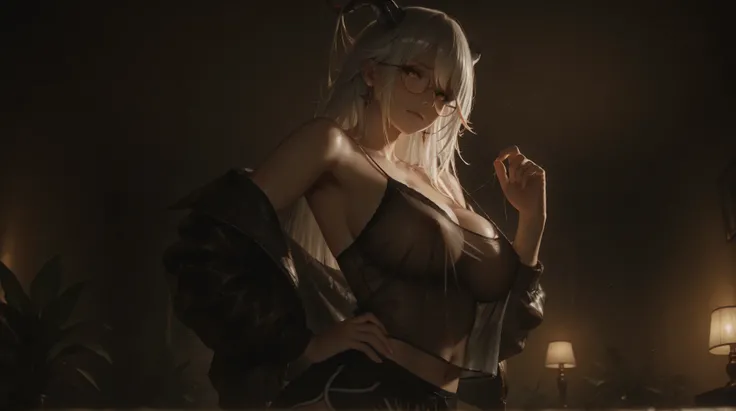(NSFW:1.1). a realistic image, extremely sharp focus, crisp details, high resolution, low light, cinematic lighting, 4K, 8K. (correct anatomy and detailed hand). side view, low angle. a detailed, high quality rendering of aegir \(azur lane\) wears beautif...