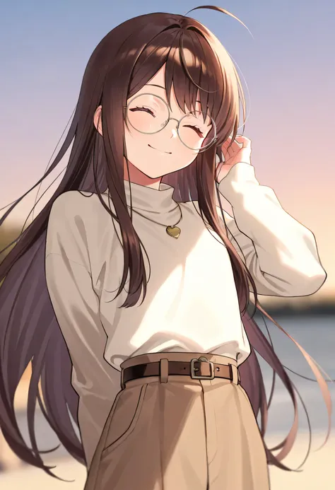 【Artist：Matsuo Porridge】score_core_8_up、score_7_up、source_anime、masterpiece 、 top quality 、 Newest 、 Safety 、Good quality、Super Detailed、very beautiful、absurd、blurry background、depth of field、Good move、detailed hair、masculine hair 、dark brown hair、detailed...