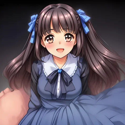 (highest quality, masterpiece:1.2), highest quality, High resolution, 1080p, 8K, (My beautiful pretty girl friend is (walking beside me), turning to me, looking me up, hypnotizing me by neat beauty, ((laughing at me)), (love-story comic heroines), (intelli...