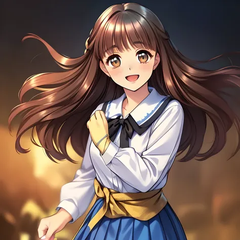 (highest quality, masterpiece:1.2), highest quality, High resolution, 1080p, 8K, (My beautiful pretty girl friend is (walking beside me), turning to me, looking me up, hypnotizing me by neat beauty, ((laughing at me)), (love-story comic heroines), (intelli...