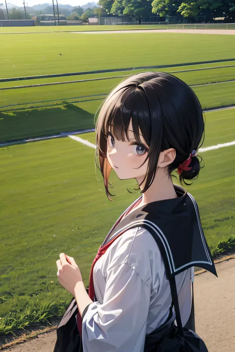 (background only:1.5),(no person:1.5),Japanese school field