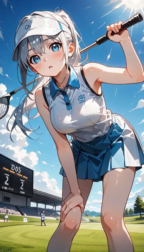 ((ultra-detailed)), (highly detailed CG illustration), (best quality:1.2), ultra-highly detailed, colorful composition, artistic photoshoot, 1girl, solo focus, thigh to top:1.4, cowboy shot:1.4, moe anime character, girl, dainty facial structure, baby face...