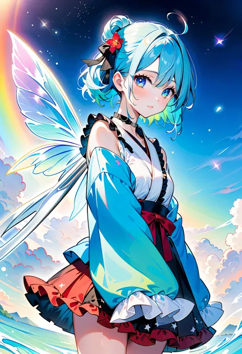 1girl,pretty face、Babyface、the cutest girl in the world、(((Eyes are big and cute )))、((( gradation eye color )))、(((Best Details、Best Composition、top quality、Supreme Masterpiece、Super Detailed、high definition、HHD、16k、CG、posters、Vtuber,character design)))、s...