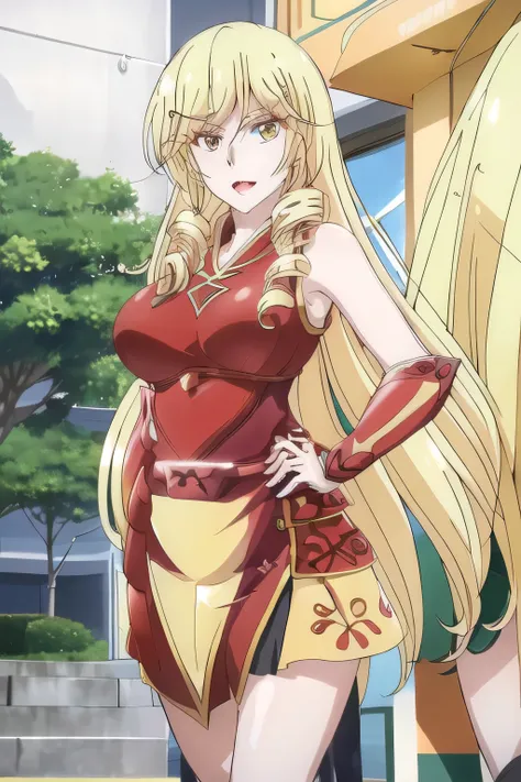 It depicts a 20 year old woman wearing trendy casual clothes，Blonde，Blondeロングヘアーの女性は描けますか，Big breastsと更にBig breastsを描いてください，wearing trendy casual clothes，wearing trendy casual wear，A face is absolutely necessary，     city tour             ,Walking around t...