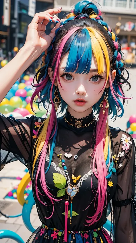 2025.05.30 原宿ファッション (とりあえず、カラフルなイメージ！)
