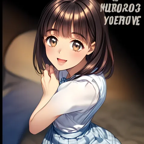 (highest quality, masterpiece:1.2), highest quality, High resolution, 1080p, 8K, (My beautiful pretty girl friend is (walking beside me), turning to me, looking me up, hypnotizing me by neat beauty, ((laughing at me)), (love-story comic heroines), (intelli...