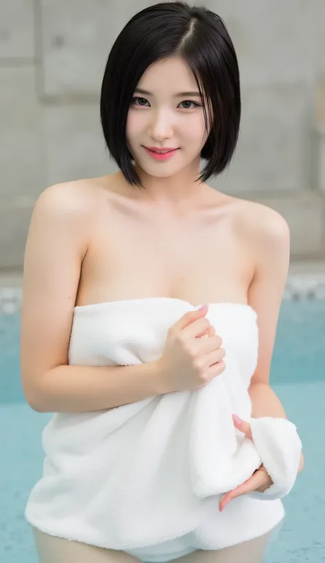 Masterpiece, Best-quality, RAW-photo, Ultra-High-Resolution, Photorealistic, (Anatomically correct, 22-years-old, Realistic Japanese girl, photographer's lover, She truly loves photographer, , cute face, Slender body, slim waist and busty body, Slender leg...