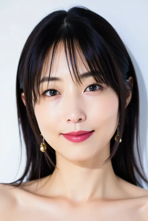 A masterpiece with astonishing ultra-high resolution and perfectly reproduced details, taken with a single-lens reflex camera equipped with a SIGMA 135mm f/1.4 lens. A perfectly balanced composition using triangulation. , She is a 28-year-old Japanese woma...